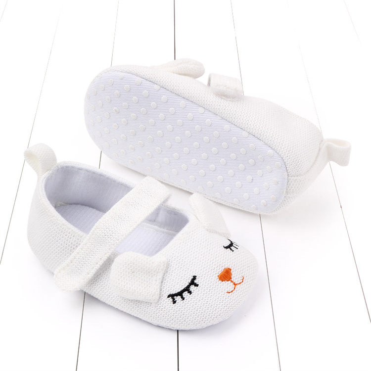 OEM Woven wool soft sole 0-18 months cloth slip-proof kids shoes