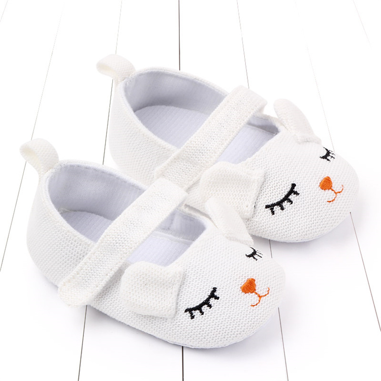 OEM Woven wool soft sole 0-18 months cloth slip-proof kids shoes