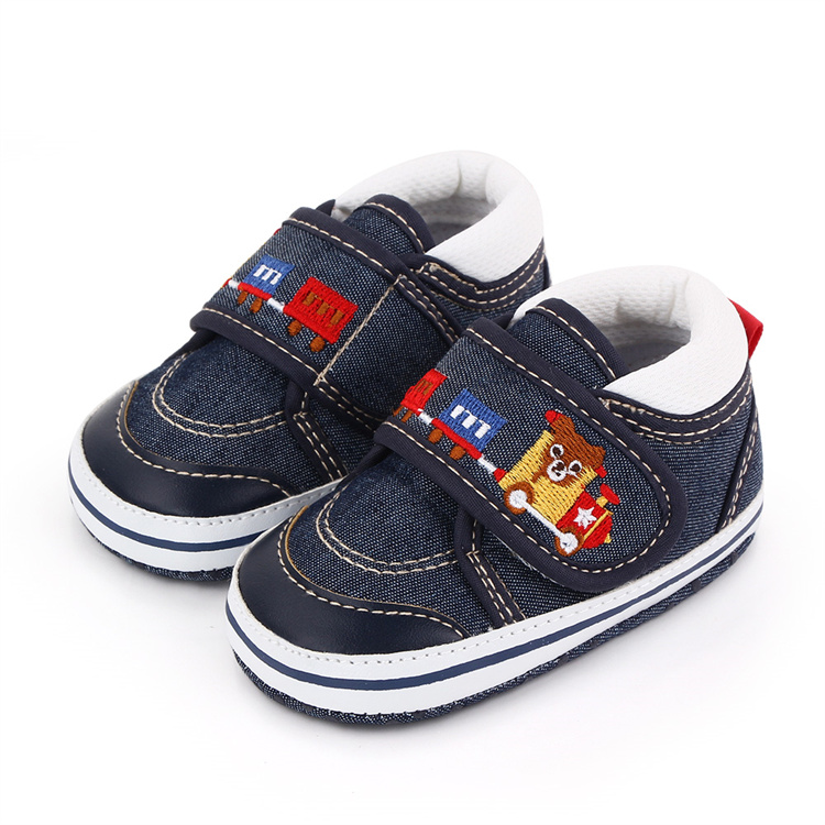 OEM Autumn and winter baby girls and boys casual baby canvas kids shoes