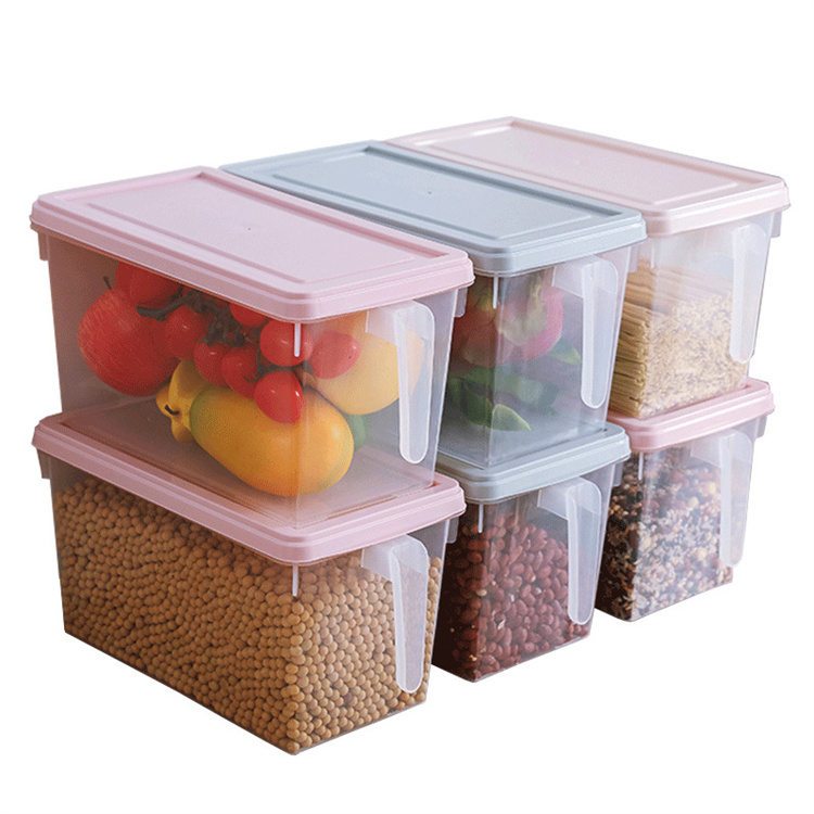 [4 packs] storage box for refrigerator storage