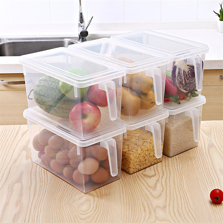 [4 packs] storage box for refrigerator storage