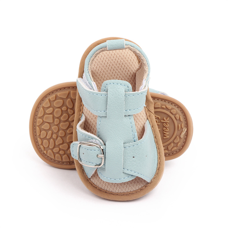 OEM Soft TPR outsole baby sandals for both boys and girls kids shoes