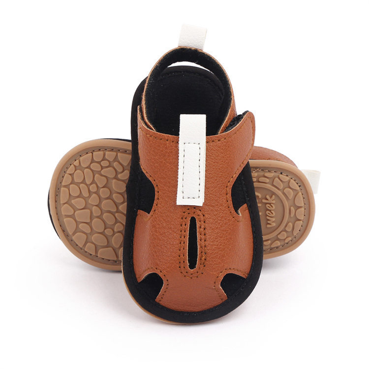 OEM High quality soft TPR outsole baby sandals for boys kids shoes