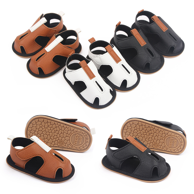 OEM High quality soft TPR outsole baby sandals for boys kids shoes