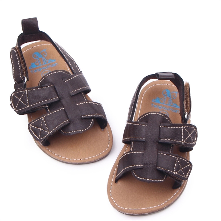 OEM Hard-soled leather baby sandals kids shoes