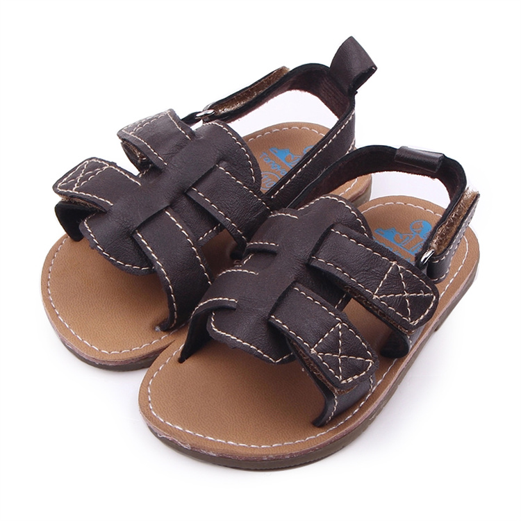 OEM Hard-soled leather baby sandals kids shoes