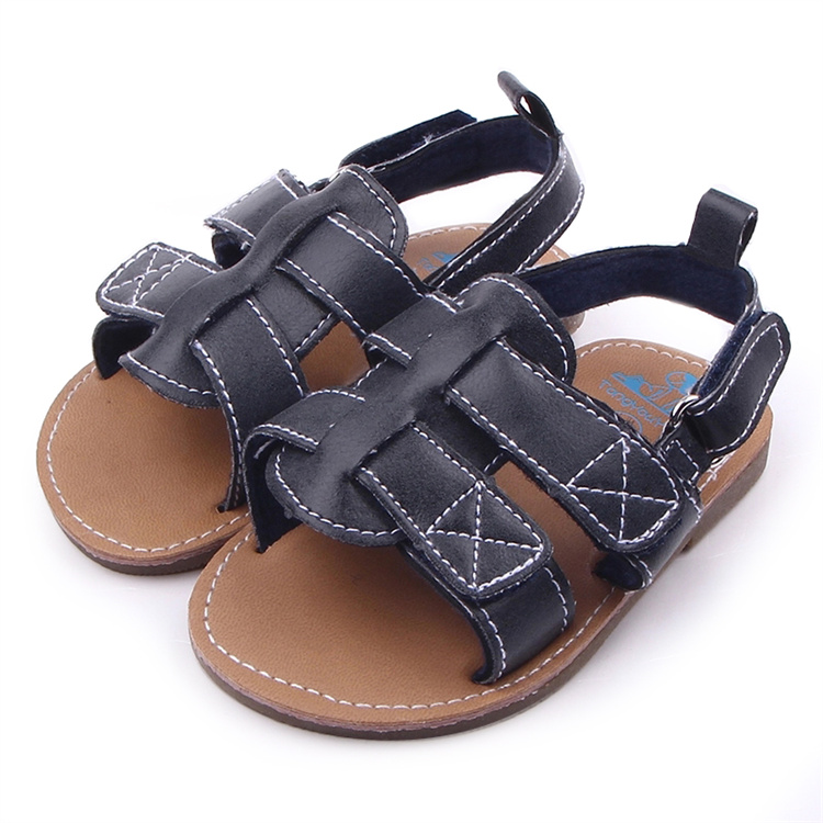 OEM Hard-soled leather baby sandals kids shoes