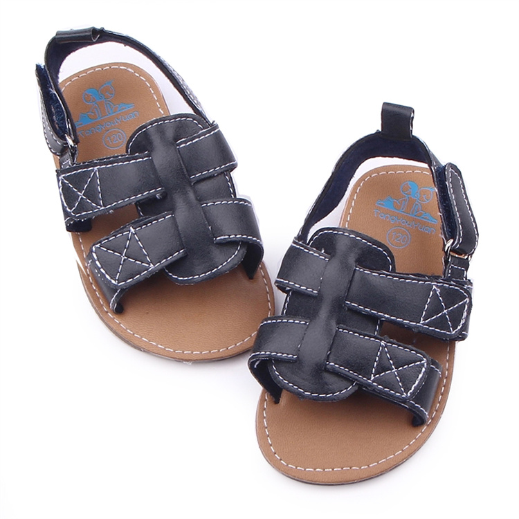 OEM Hard-soled leather baby sandals kids shoes