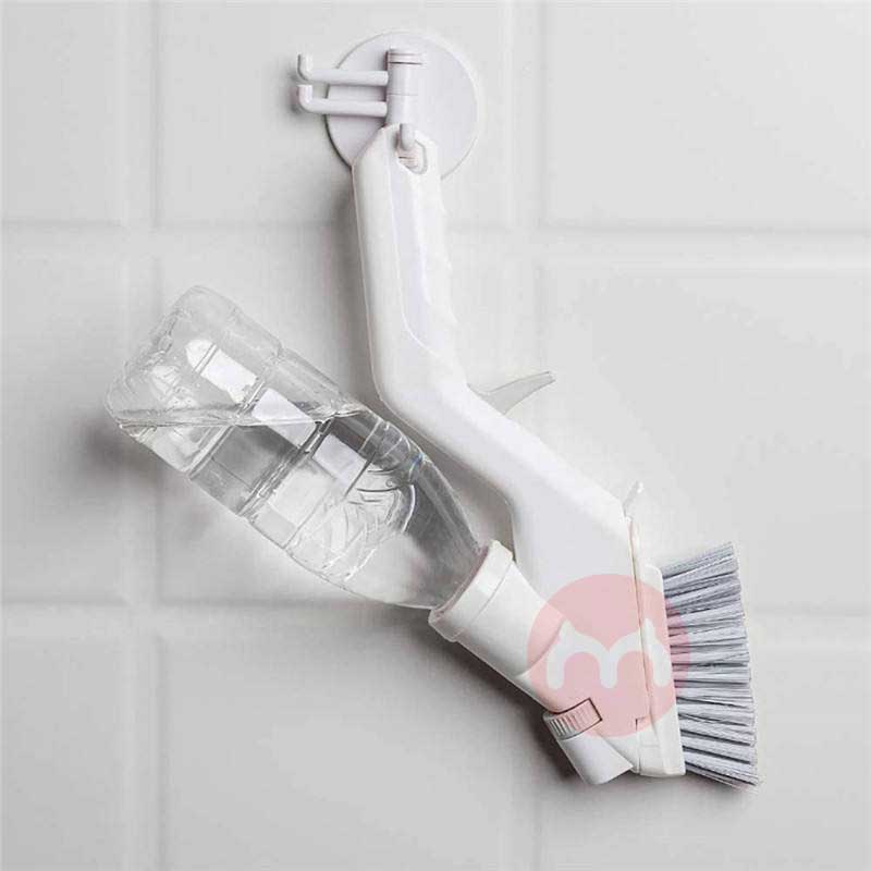 NA Kitchen Cleaning Tool Multifunctional Brush New Water Spray Bathroom Tile Crevice Glass Wiper Household Sponge Clean 