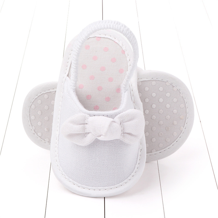 OEM Solid color sandals soft sole cloth baby walking shoes