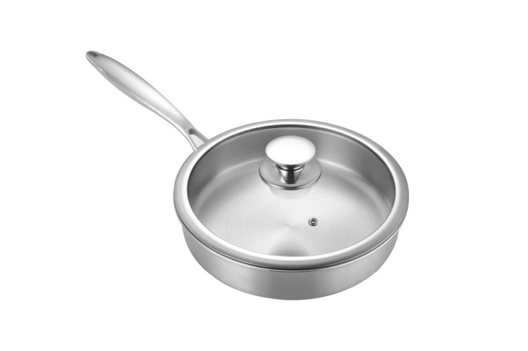 Stainless steel pan