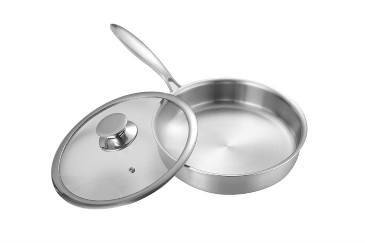 Stainless steel pan