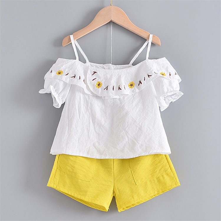 Bear Leader Floral t-shirt and pants for summer girls