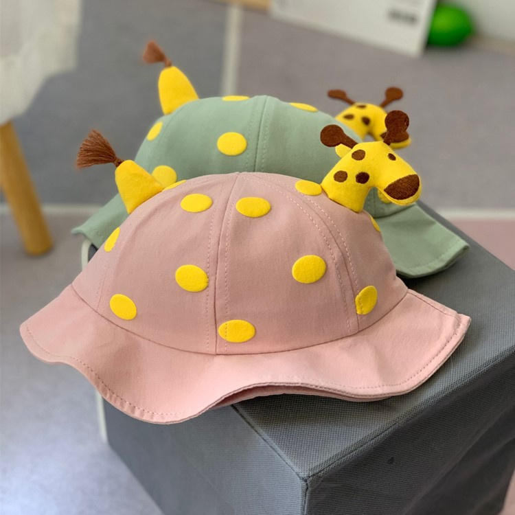 Giraffe three dimensional children s sun visor fisherman s hat