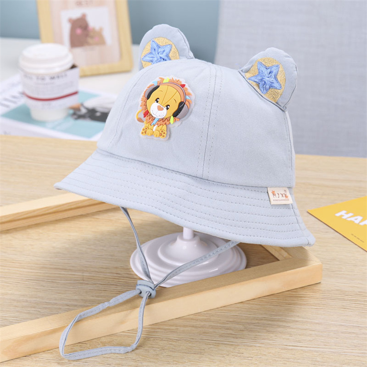 Cotton children s summer baby hat
