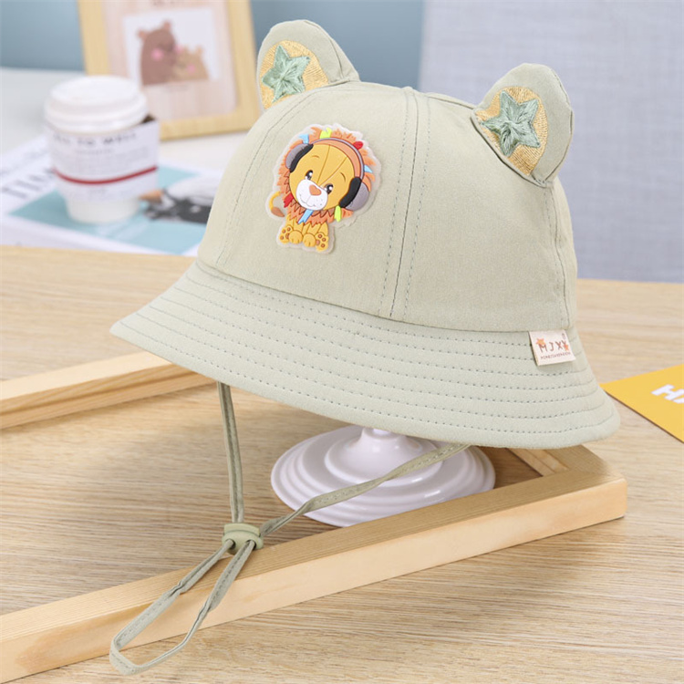 Cotton children s summer baby hat