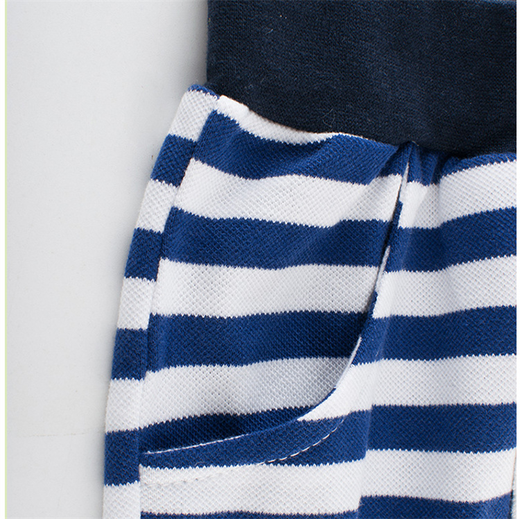 27kids Baby striped cotton shorts for boys