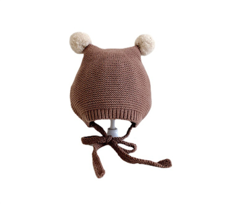 Children s winter corkless lovely warm wool cap