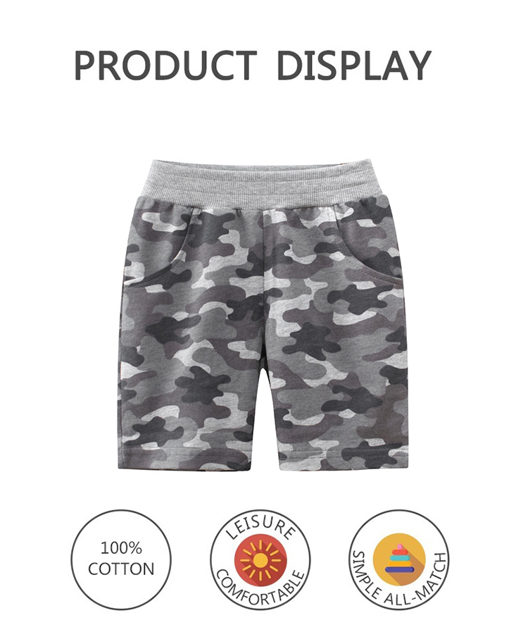 27kids Summer camouflage shorts for children and boys