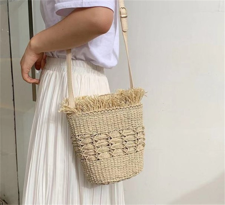 Custom straw handbags