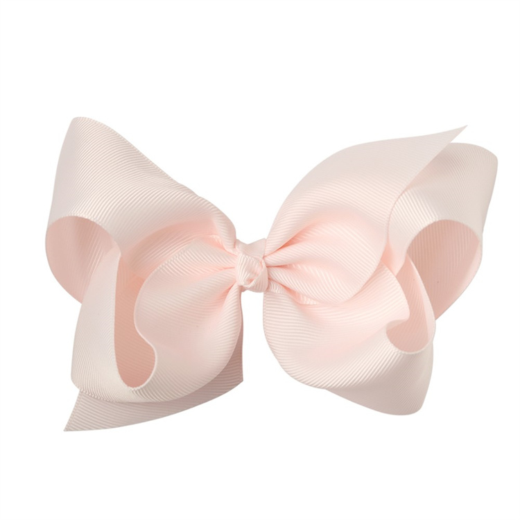 Three pack Color ribbon bow hair clip