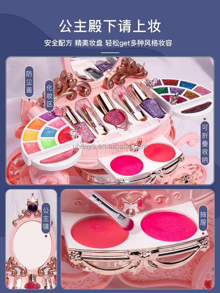 Girls Beauty and make up toy car set