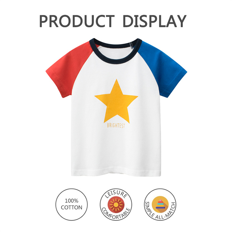 27kids Colorful Star o short-sleeved t-shirt