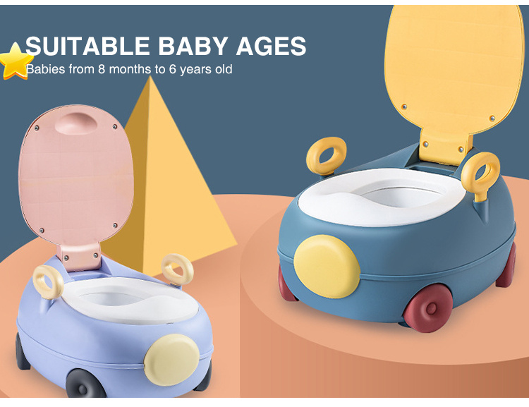 Plastic Soft Pu toilet seat for children