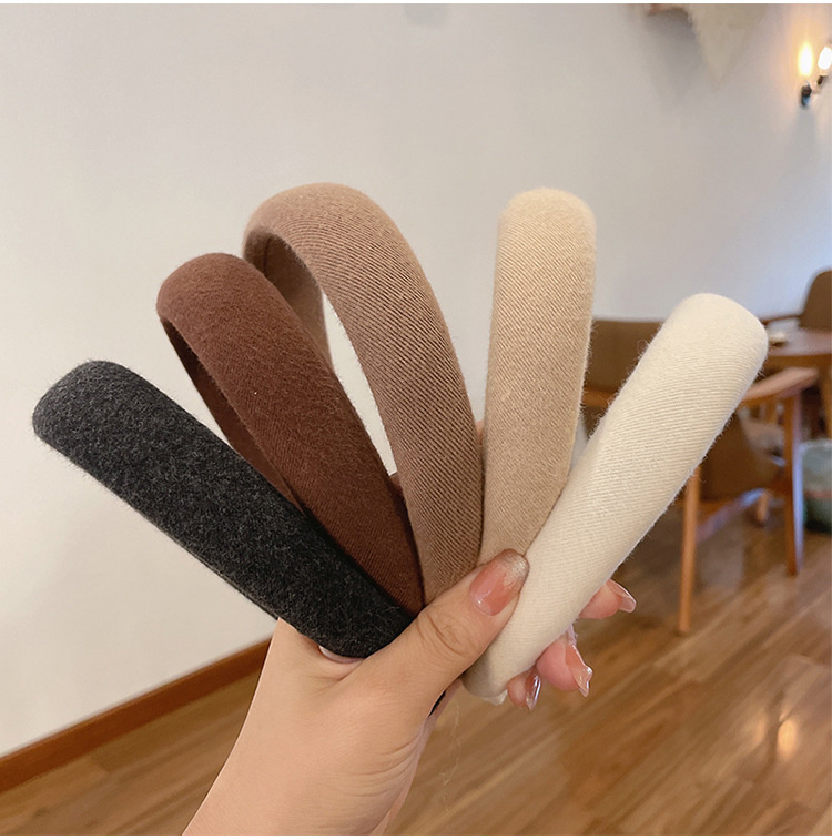 Thick sponge cushion autumn hair band hair clip