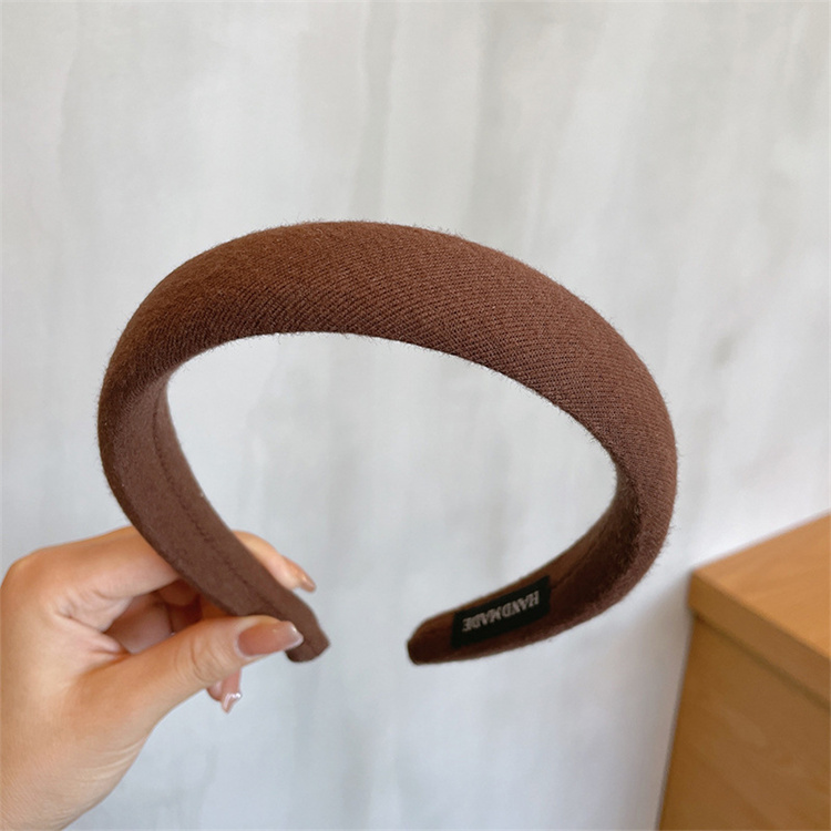 Thick sponge cushion autumn hair band hair clip