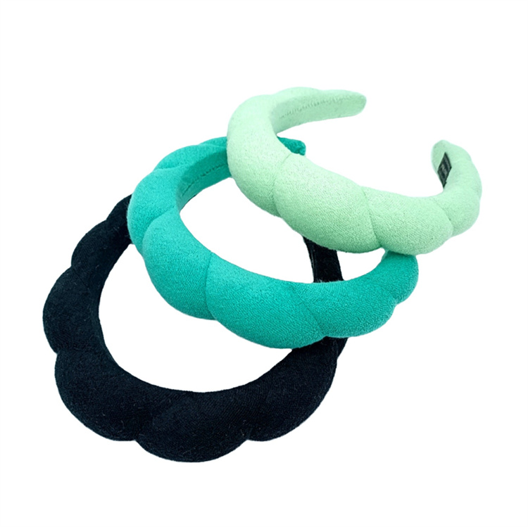 Candy colored knotted thick hair band