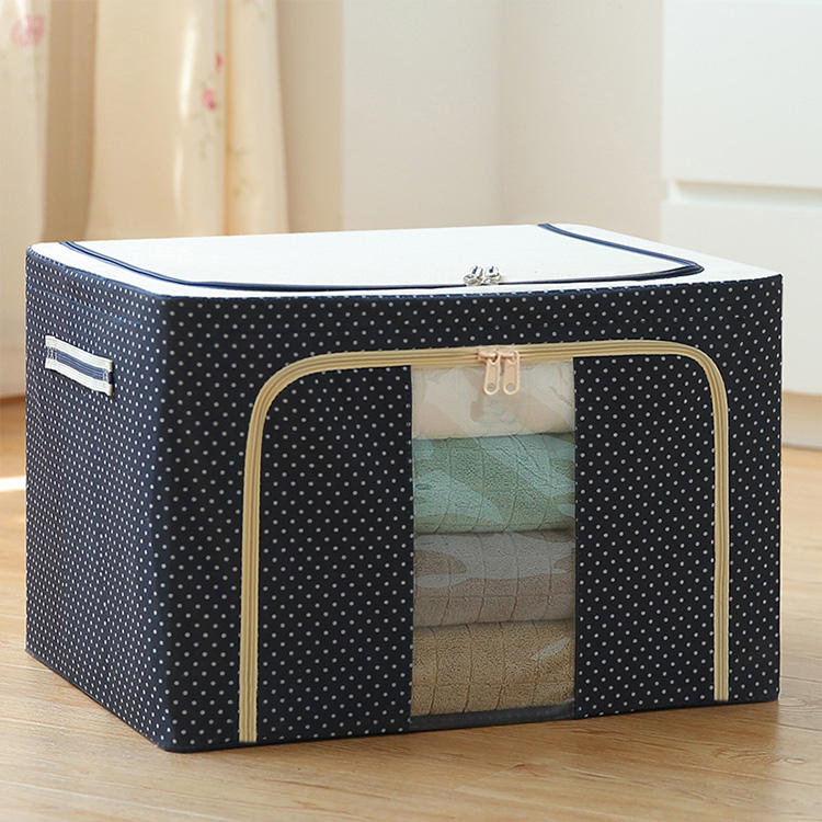 Multi function 100L high capacity stainless steel frame fabric container