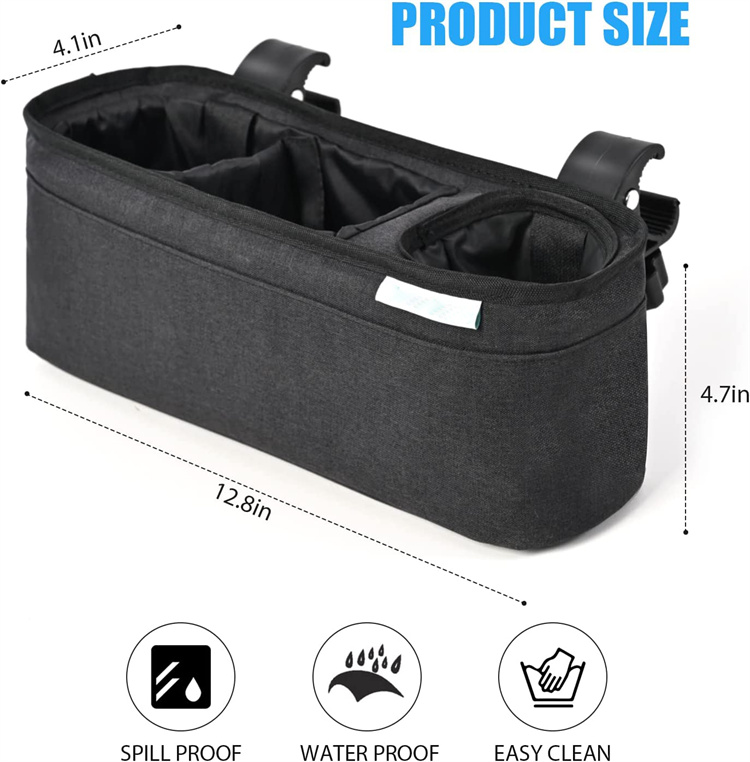 OEM Baby Stroller multi-purpose bag basket