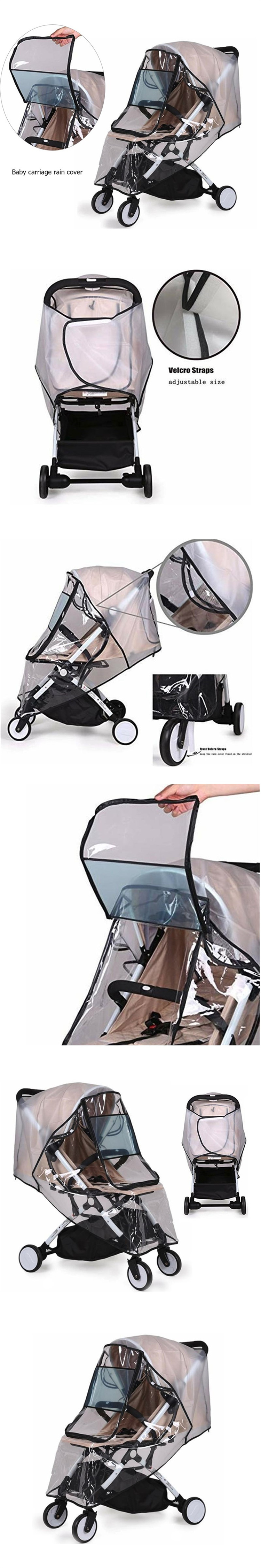 OEM Rain cover for baby stroller ventilation