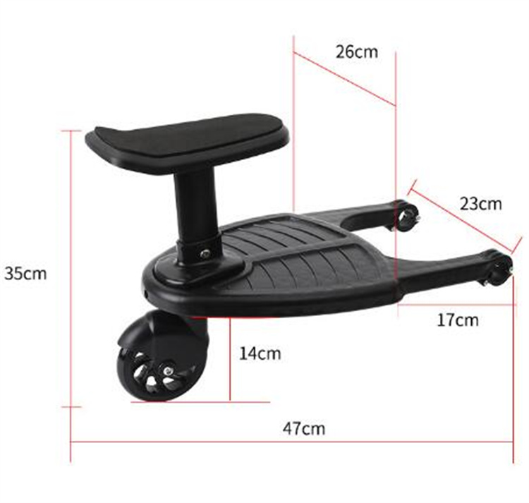 AggPo Baby stroller travel assistance pedals are available