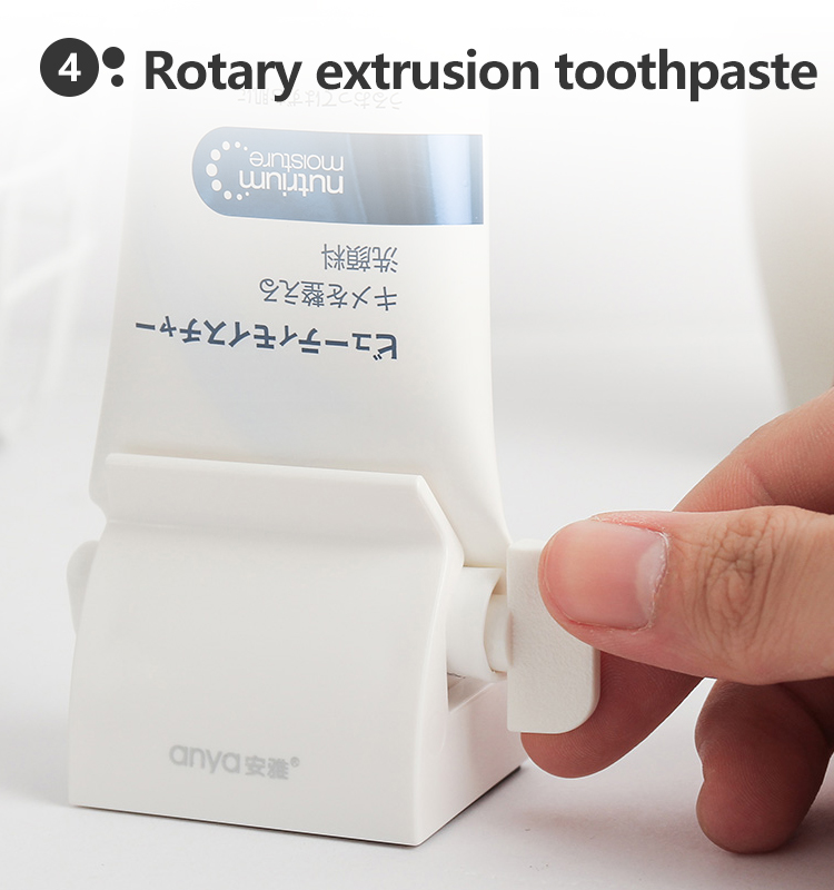 Lazy toothpaste extruder