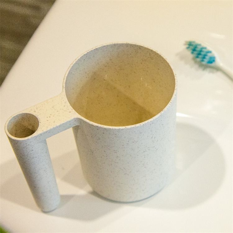 Household travel simple wheat fiber toothbrush cup