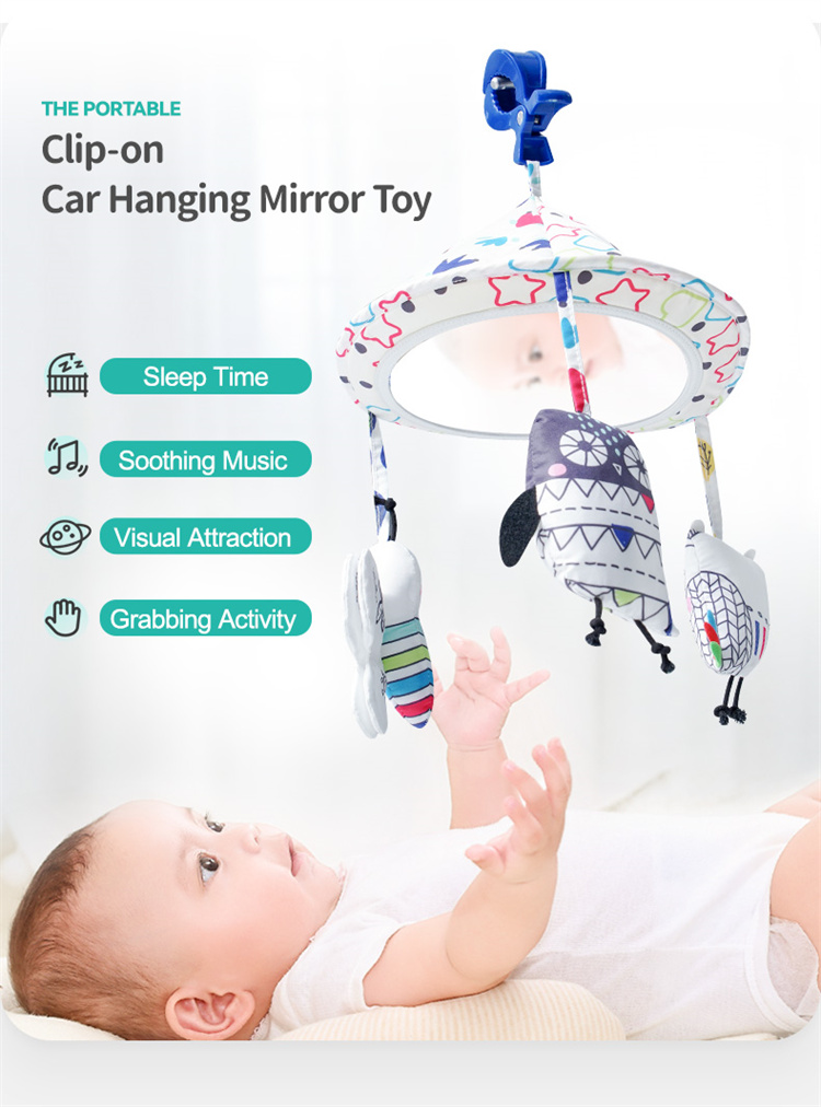 Sozzy Baby stroller color doll hanging toys