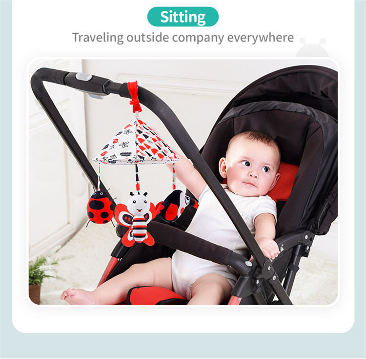 Sozzy Baby stroller color doll hanging toys