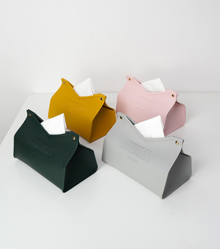Luxury PVC paper napkin box
