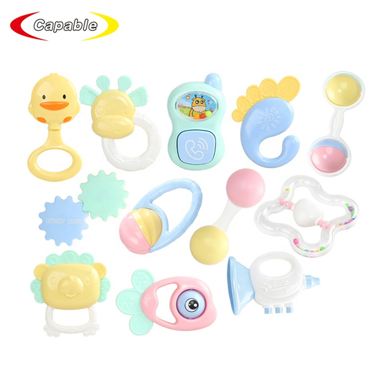 Capable Silicone puller early finger training baby toys