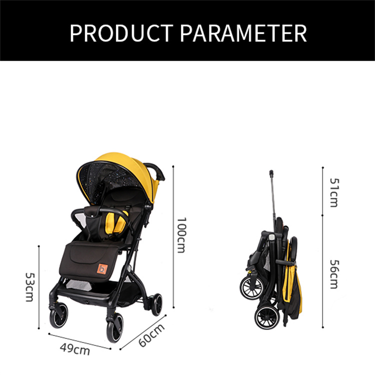 Baobaohao QZ1-pro is portable and can be used in a reclining stroller
