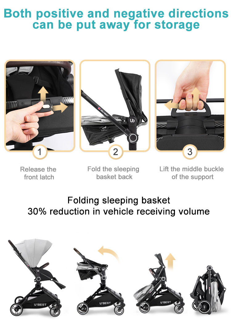 U'BEST Portable to sit in a reclining stroller