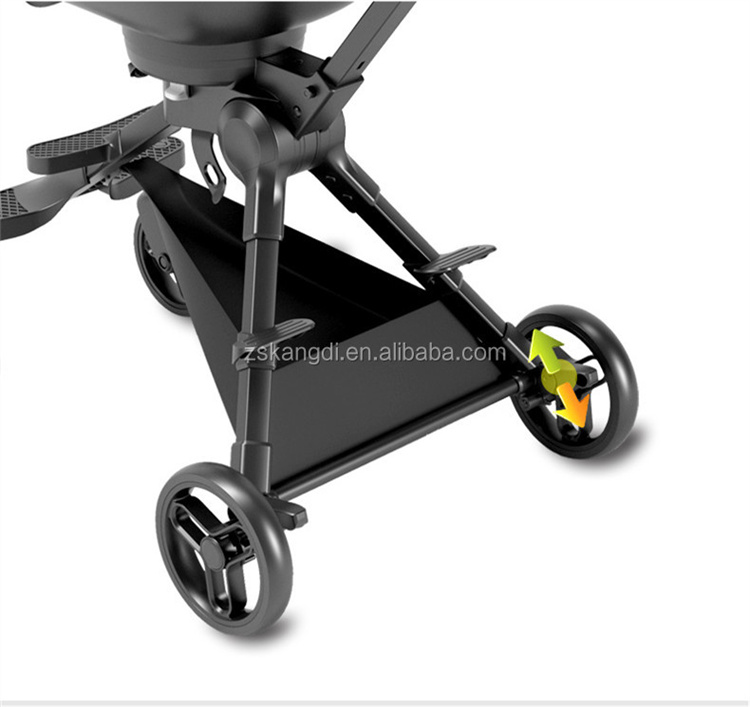 Baby heart High landscape 360-degree rotating baby stroller walking baby artifacts