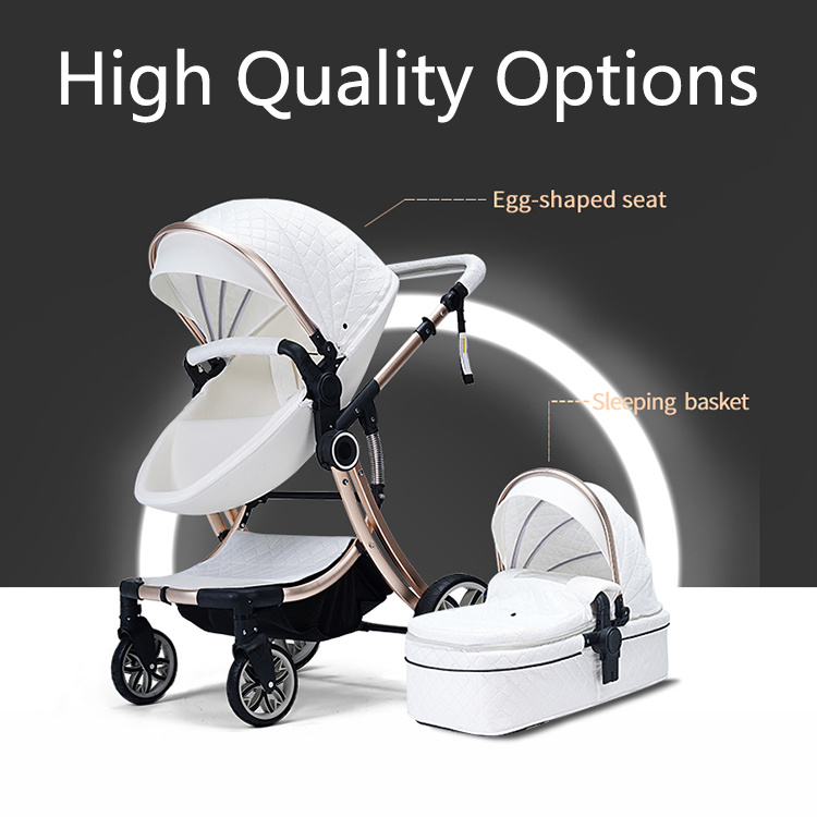 PASSING LOVE One-hand folding luxury multi-purpose baby stroller
