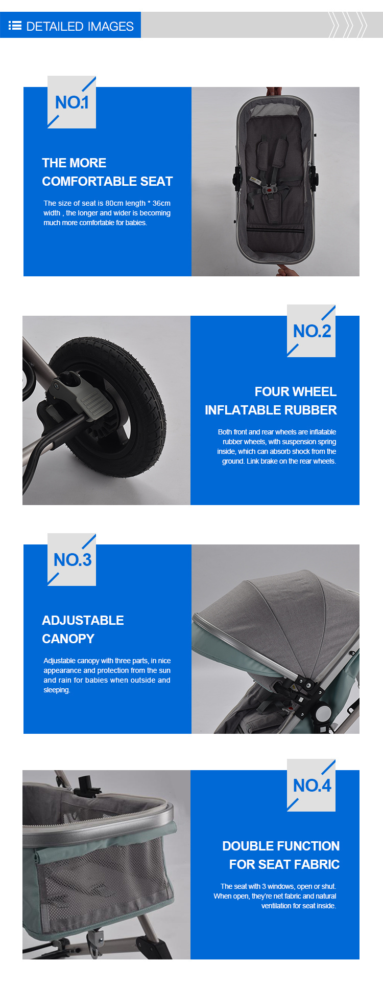 Wisesonle Portable folding multi-purpose stroller