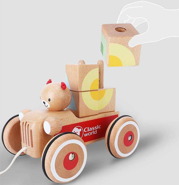 Classic World wooden children s toy car