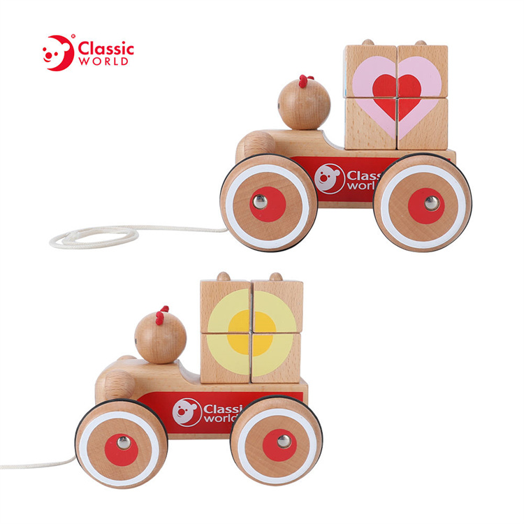 Classic World wooden children s toy car