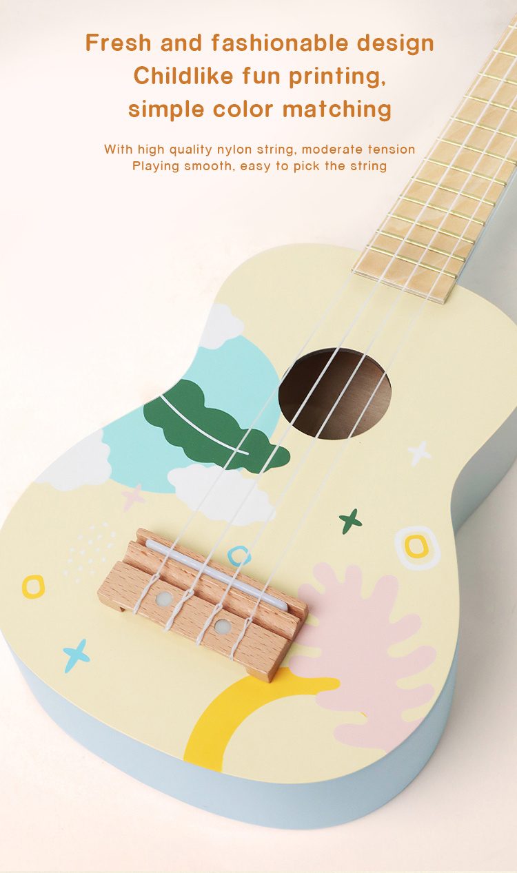 Classic World wooden guitar for early children