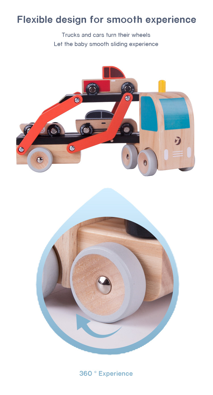 Classic World wooden truck baby toy